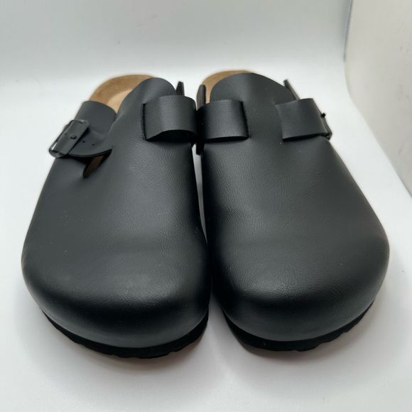 CUSHIONAIRE Womens Clog 8 WIDE BLACK - Picture 2 of 7